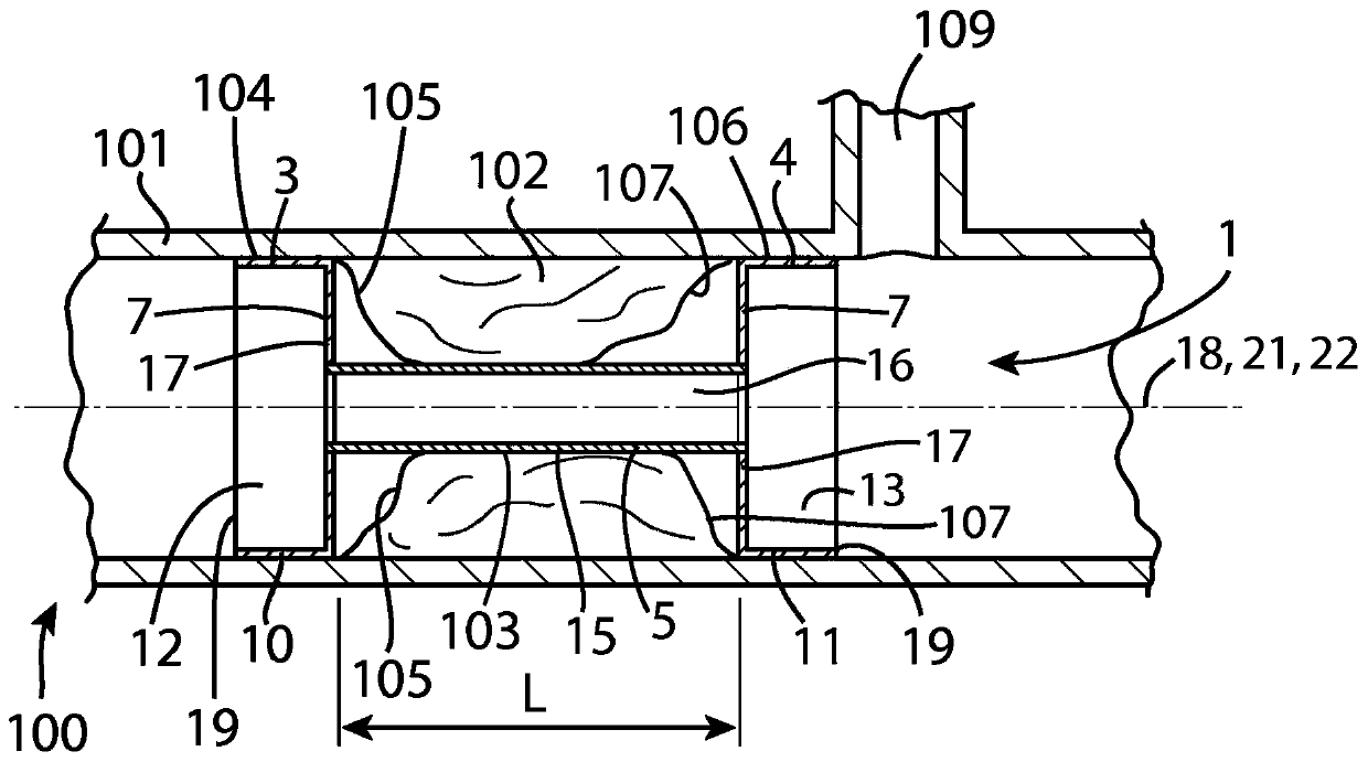 An expandable stent and a method for promoting a natural intracranial angiogenesis process, and use of the expandable stent in the method for promoting a natural intracranial angiogenesis process