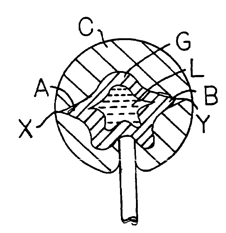 Three-layered centerfilled gum product with candy shell