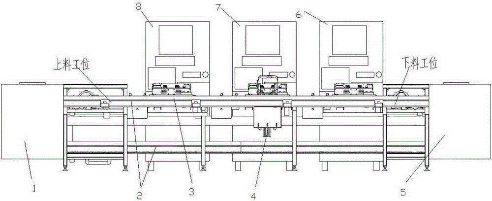 Instrument vibration testing system and application thereof