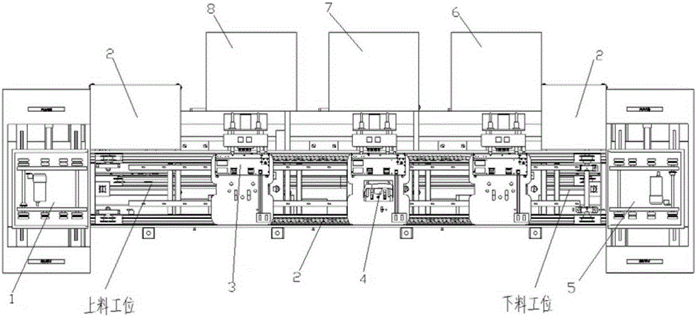 Instrument vibration testing system and application thereof