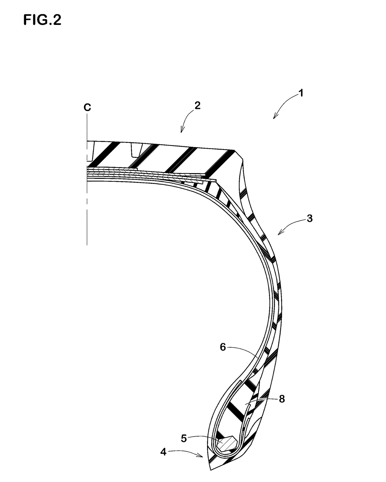 Tire for heavy loads