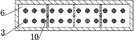 Heating device for preparing fiber-reinforced polymer-based composite material