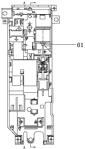 Quick release device for low-voltage circuit breaker actuator