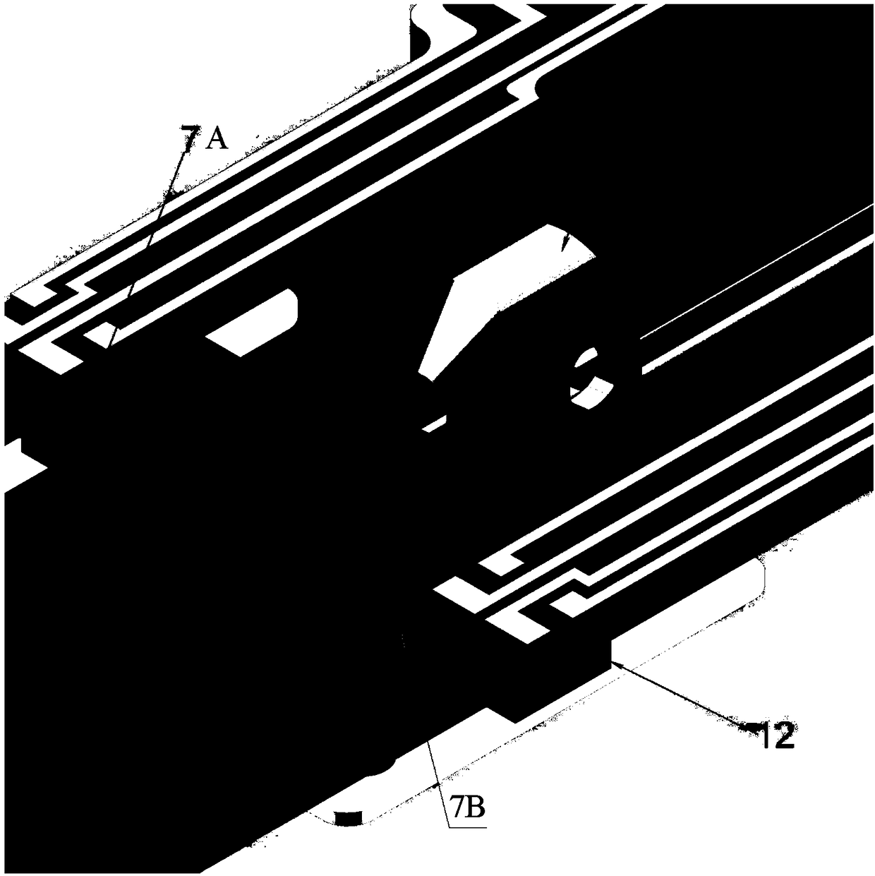 Double-tilt sample holder for transmission electron microscope in situ environment