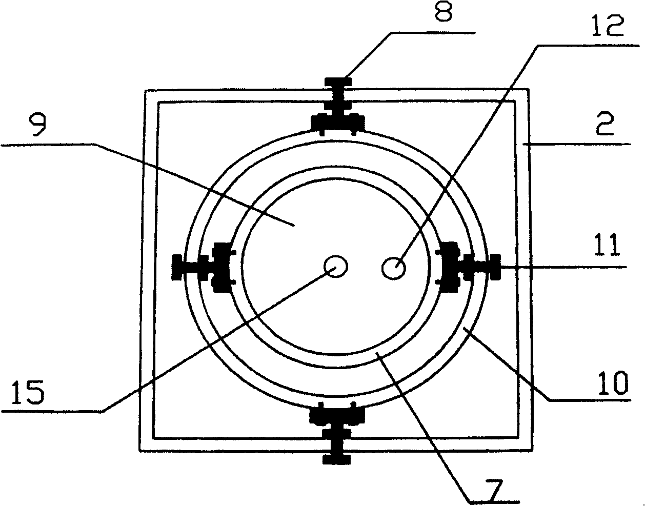 Marine precipitation measuring device