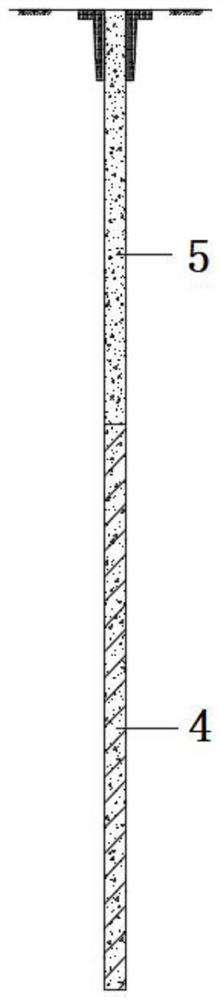 Structure for controlling foundation pit deformation and construction method