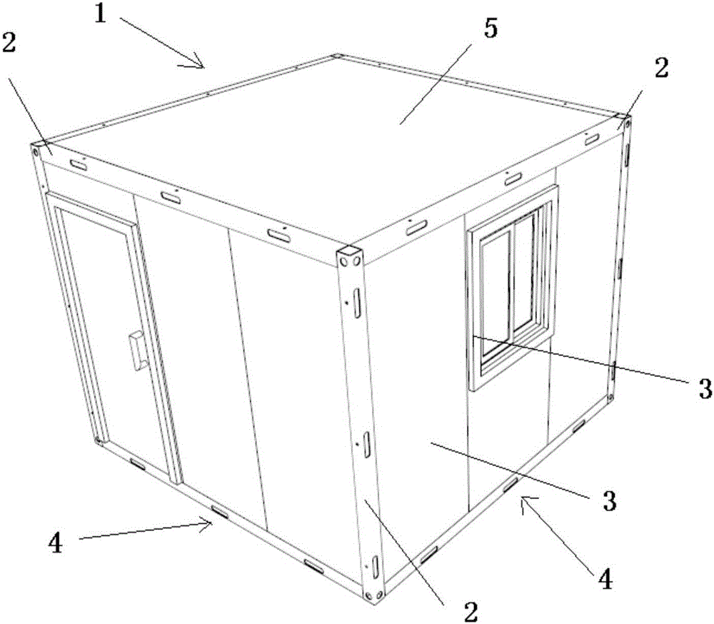 Modularized-assembly house system