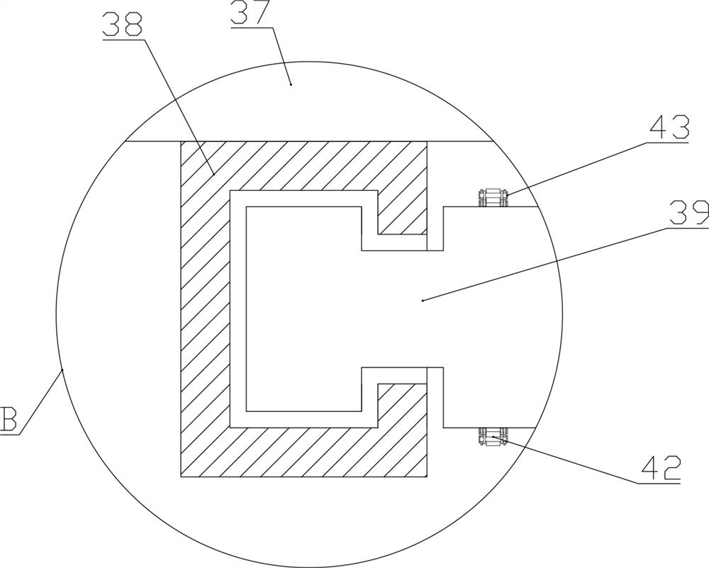 High-speed precise rock wool push plate mechanism