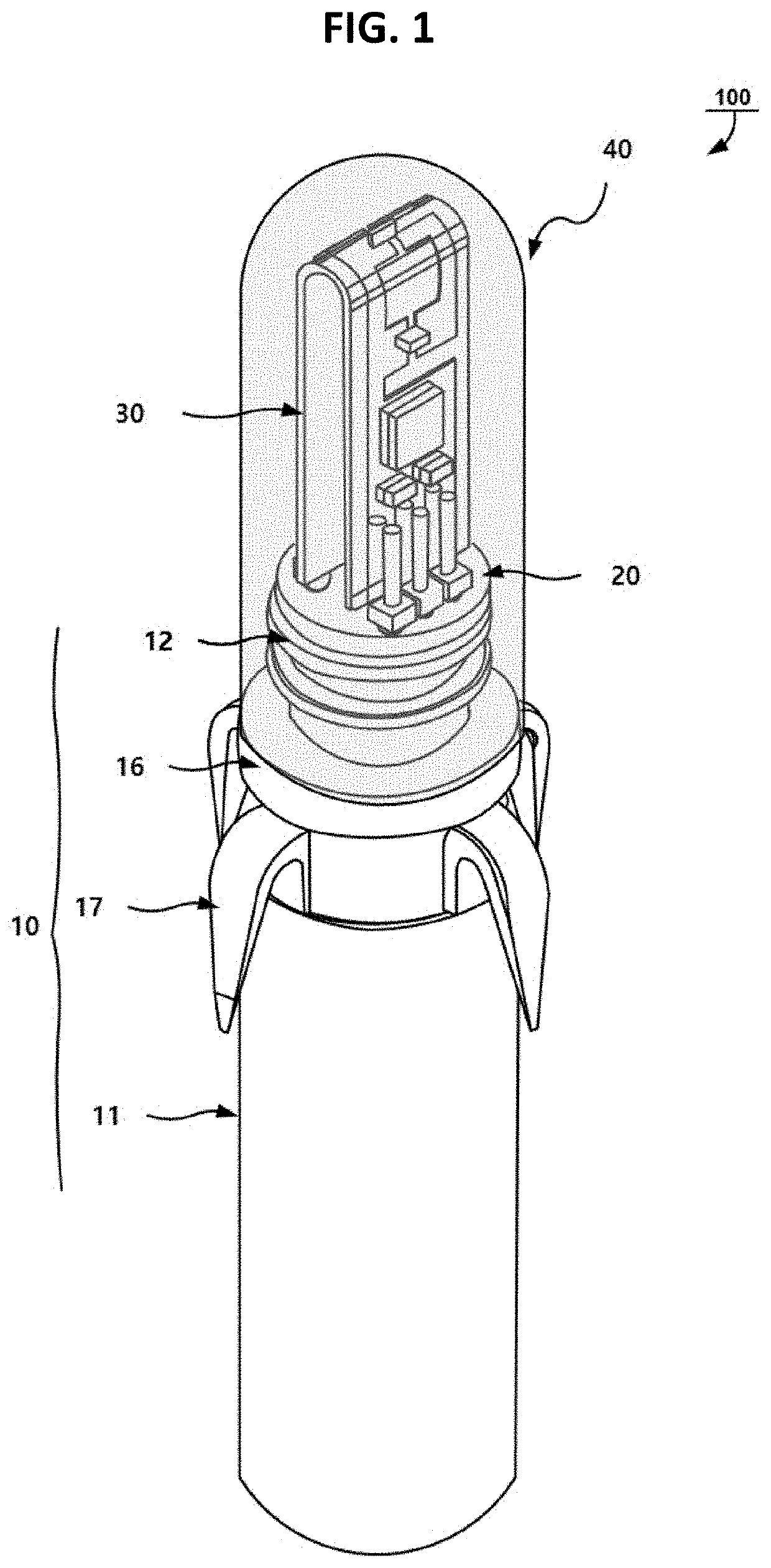 Capsule type photodynamic therapy apparatus with anchor