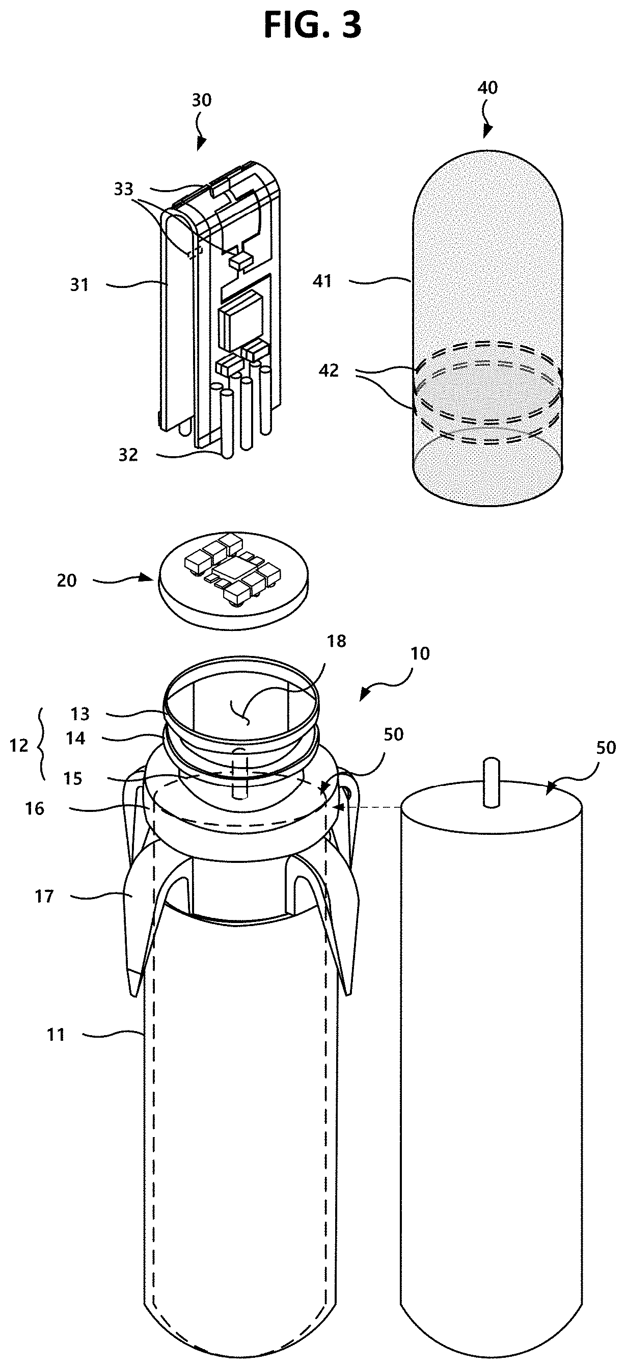 Capsule type photodynamic therapy apparatus with anchor