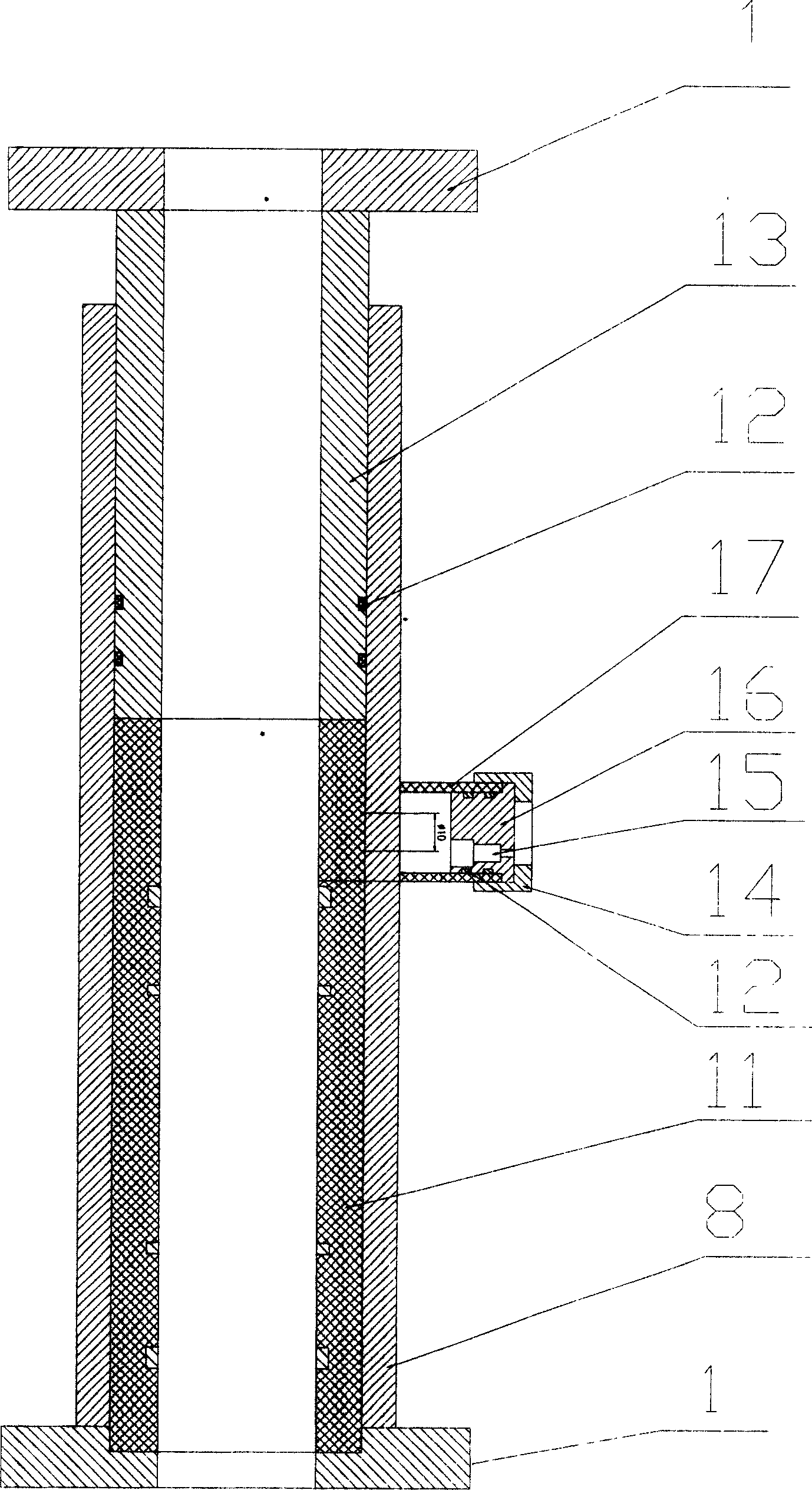 Analyzer for analyzing moisture in ground conductance