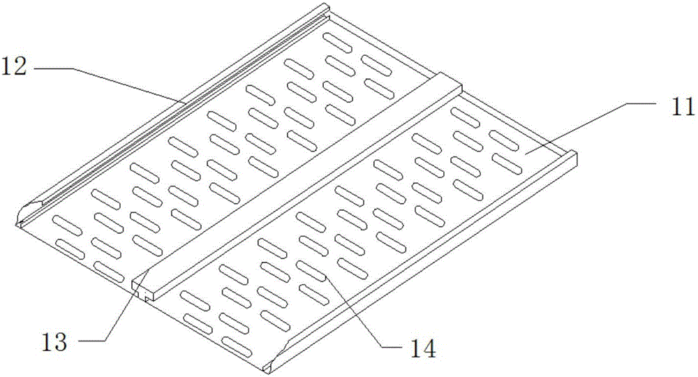 Drawer structure of low-voltage cabinet