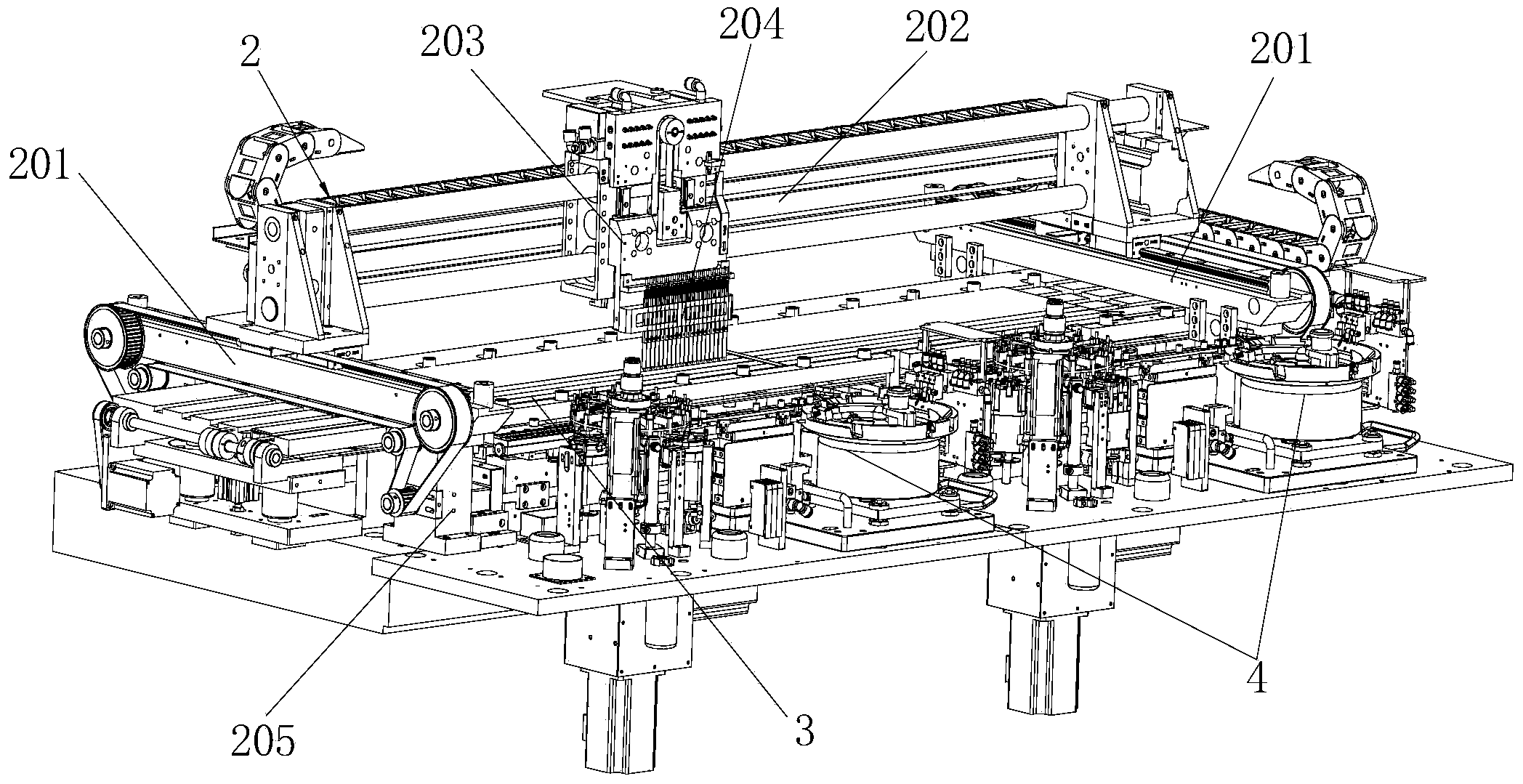 LED chip mounter