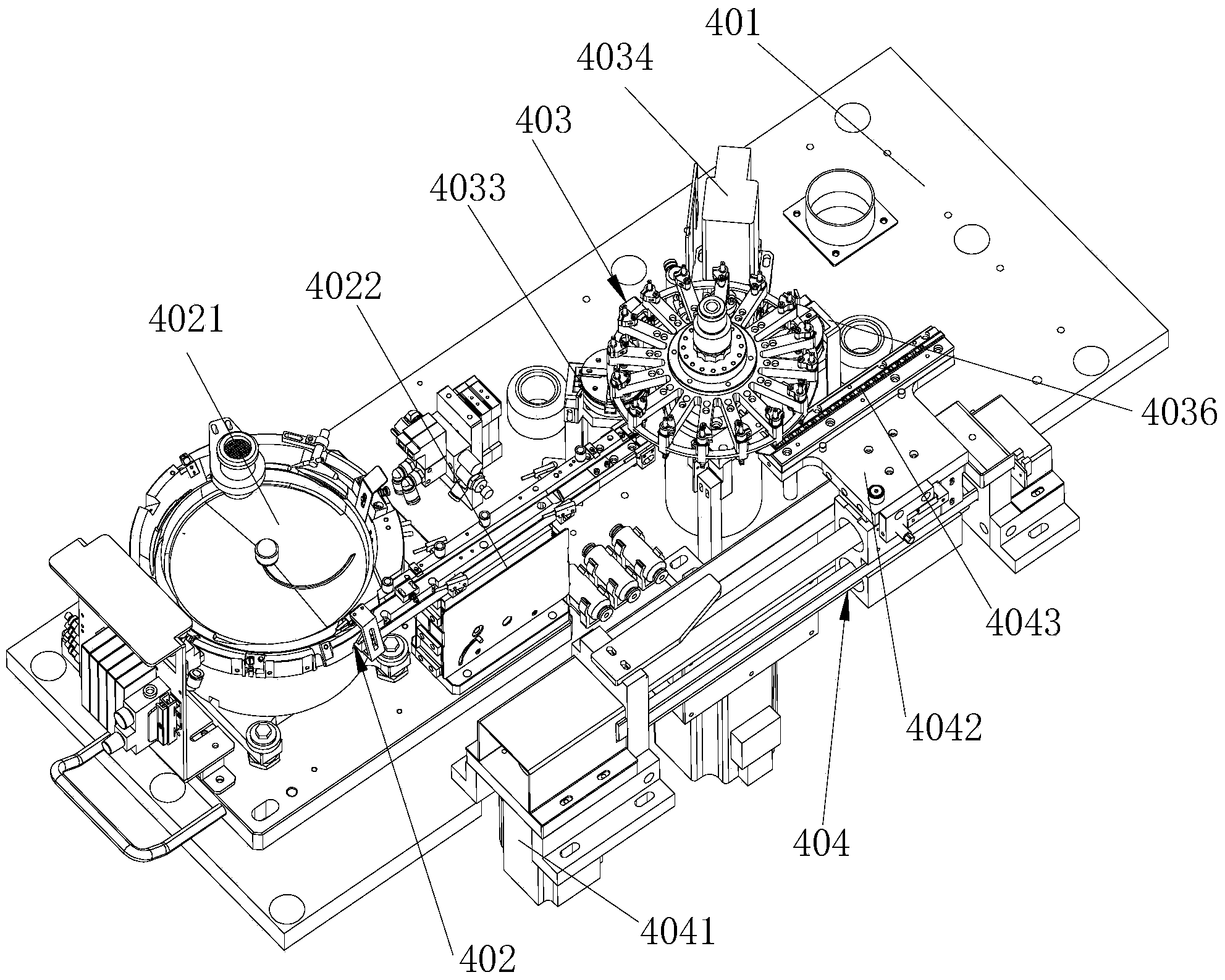 LED chip mounter