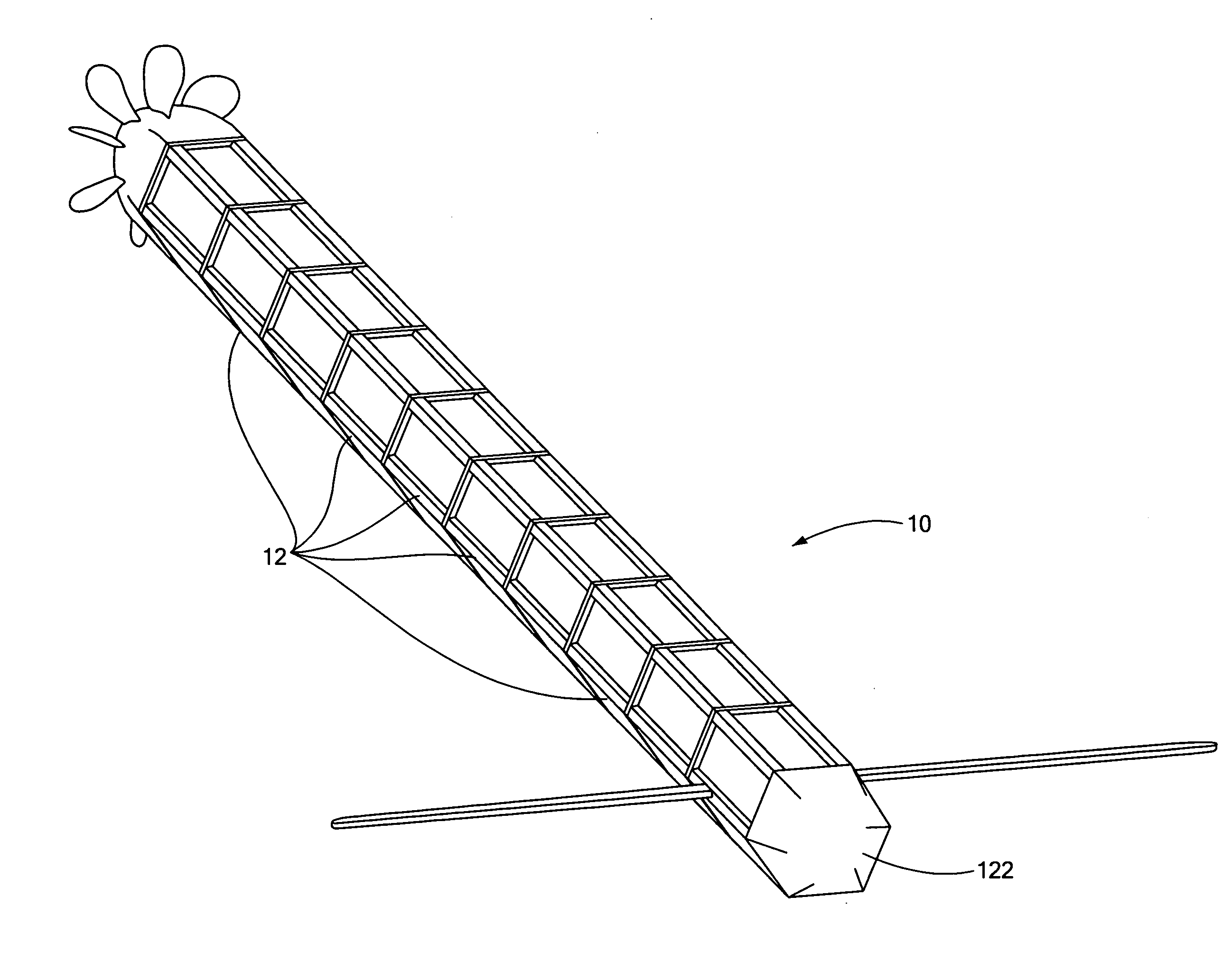 Volumetric displacement transducer for an underwater acoustic source