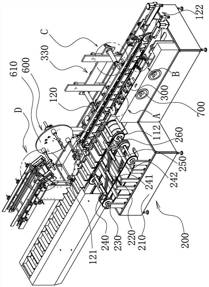 Production and packaging process of a bulb lamp