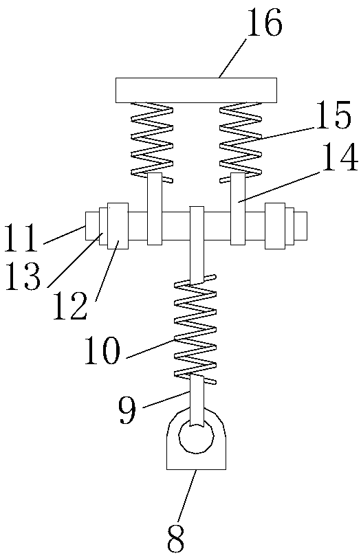 Electric vehicle controller with good shock absorption effects