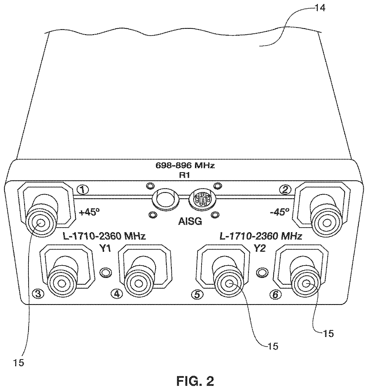 Panel antenna monitoring