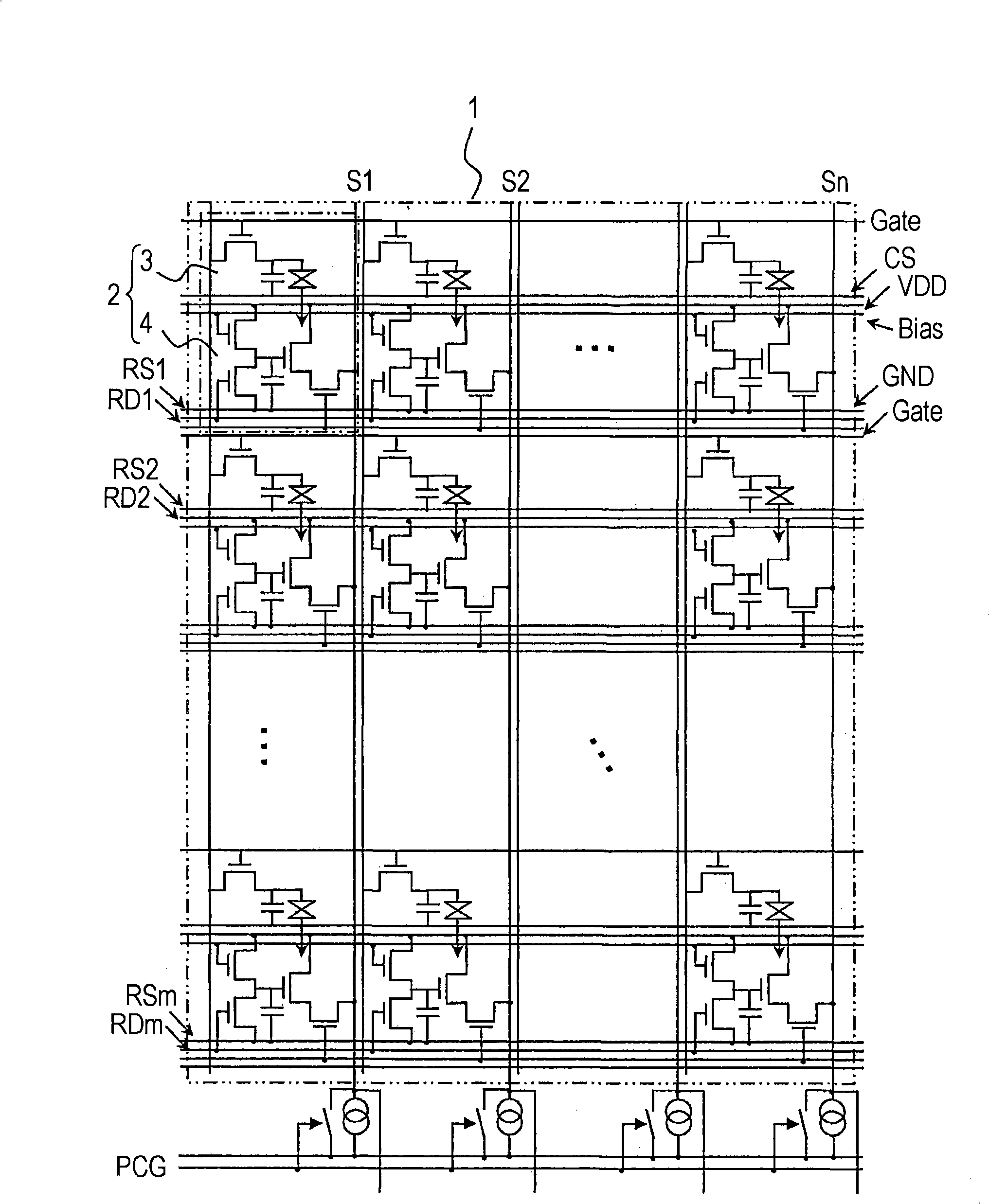 Image pick-up device and display device