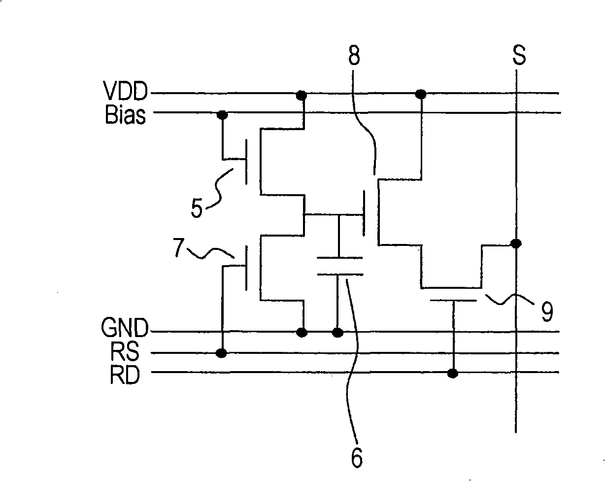 Image pick-up device and display device