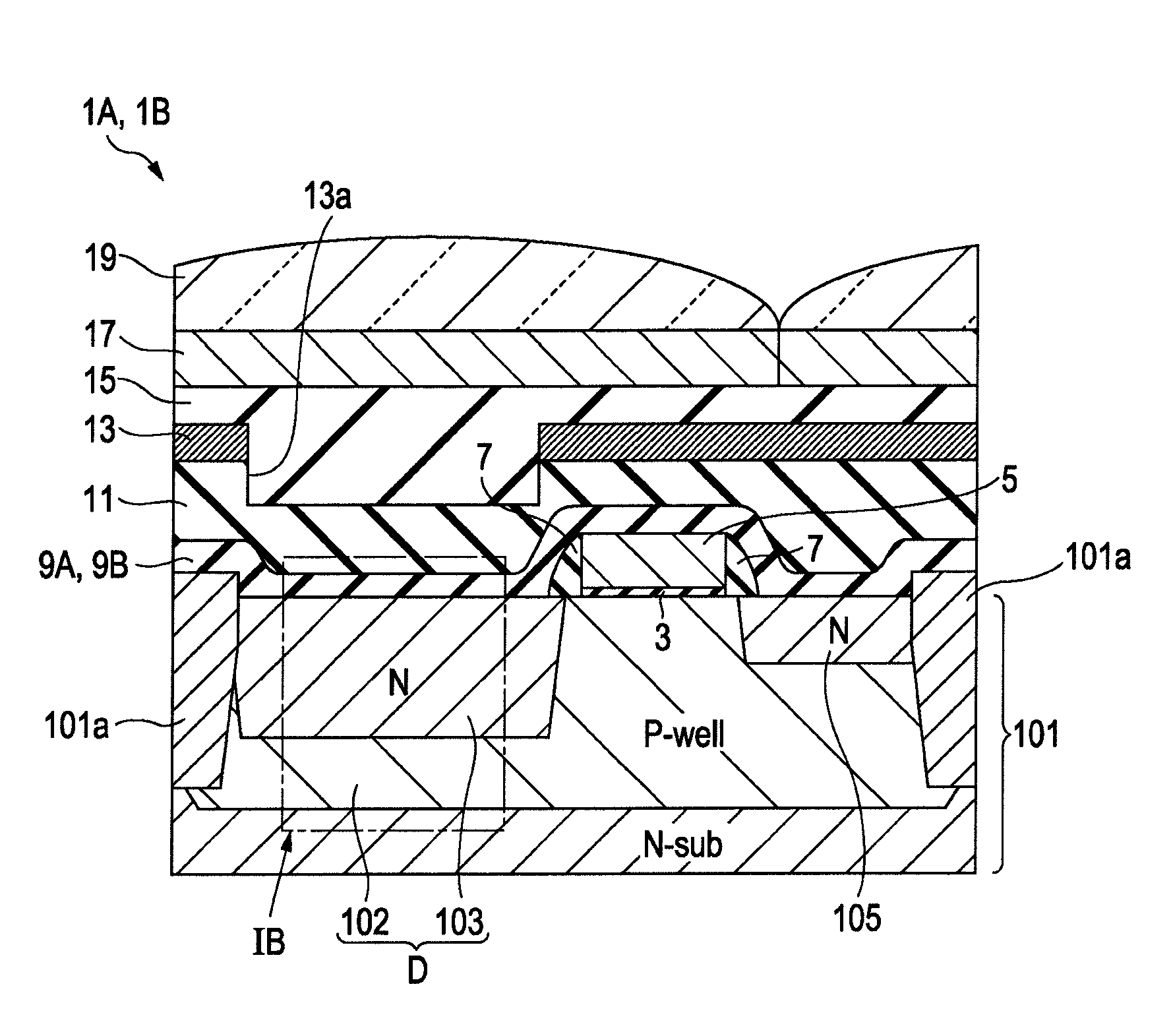 Solid-state imaging device and method of producing solid-state imaging device