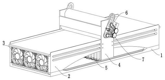 Defoaming heat-resistant conveying equipment for glass production and manufacturing