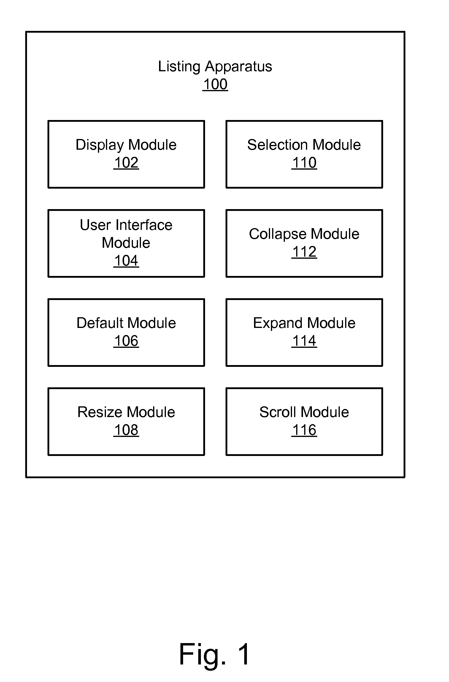 Apparatus, system, and method for expanding and collapsing a list in a diagram environment