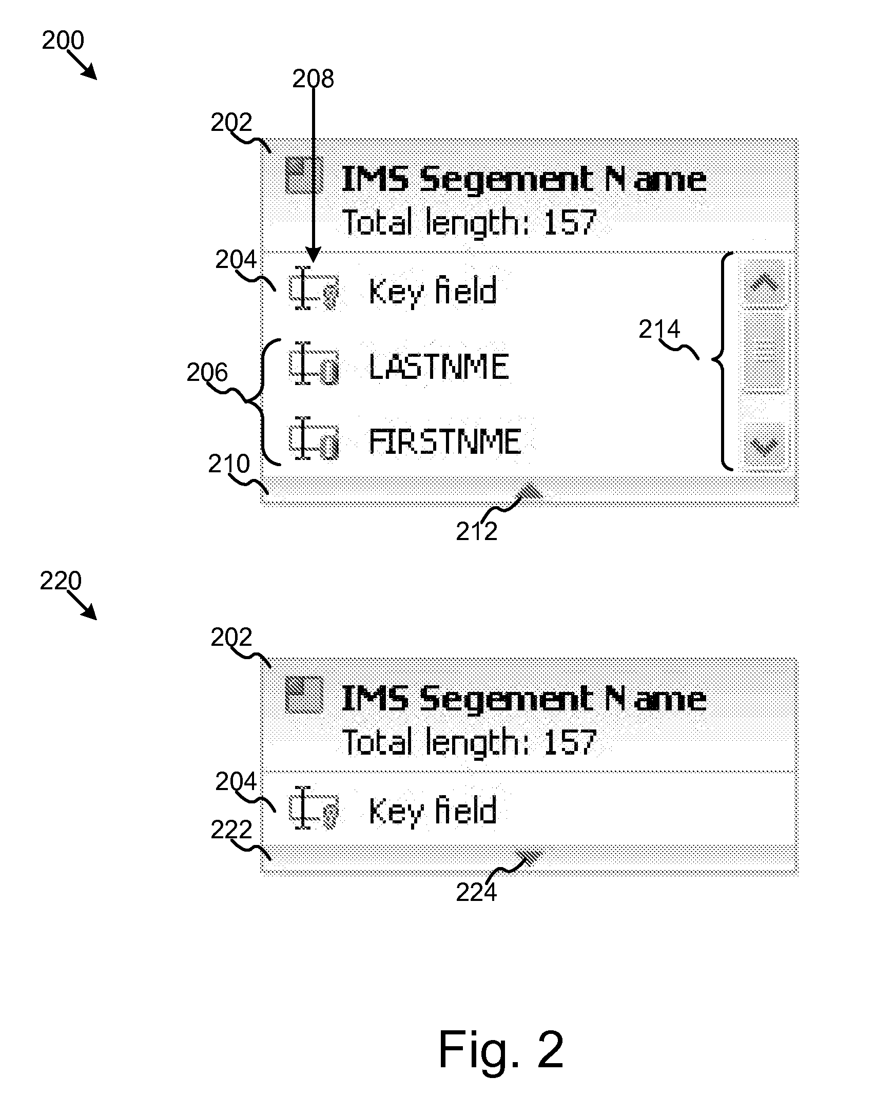 Apparatus, system, and method for expanding and collapsing a list in a diagram environment