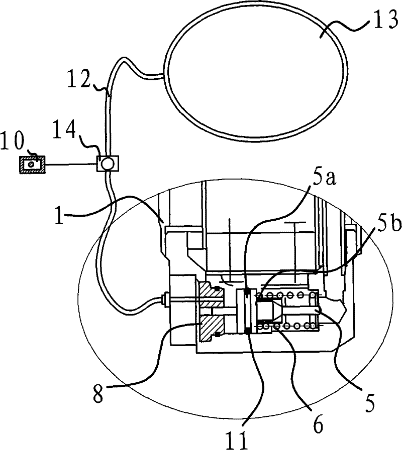 Damper regulation mechanism of adjustable shock-absorber