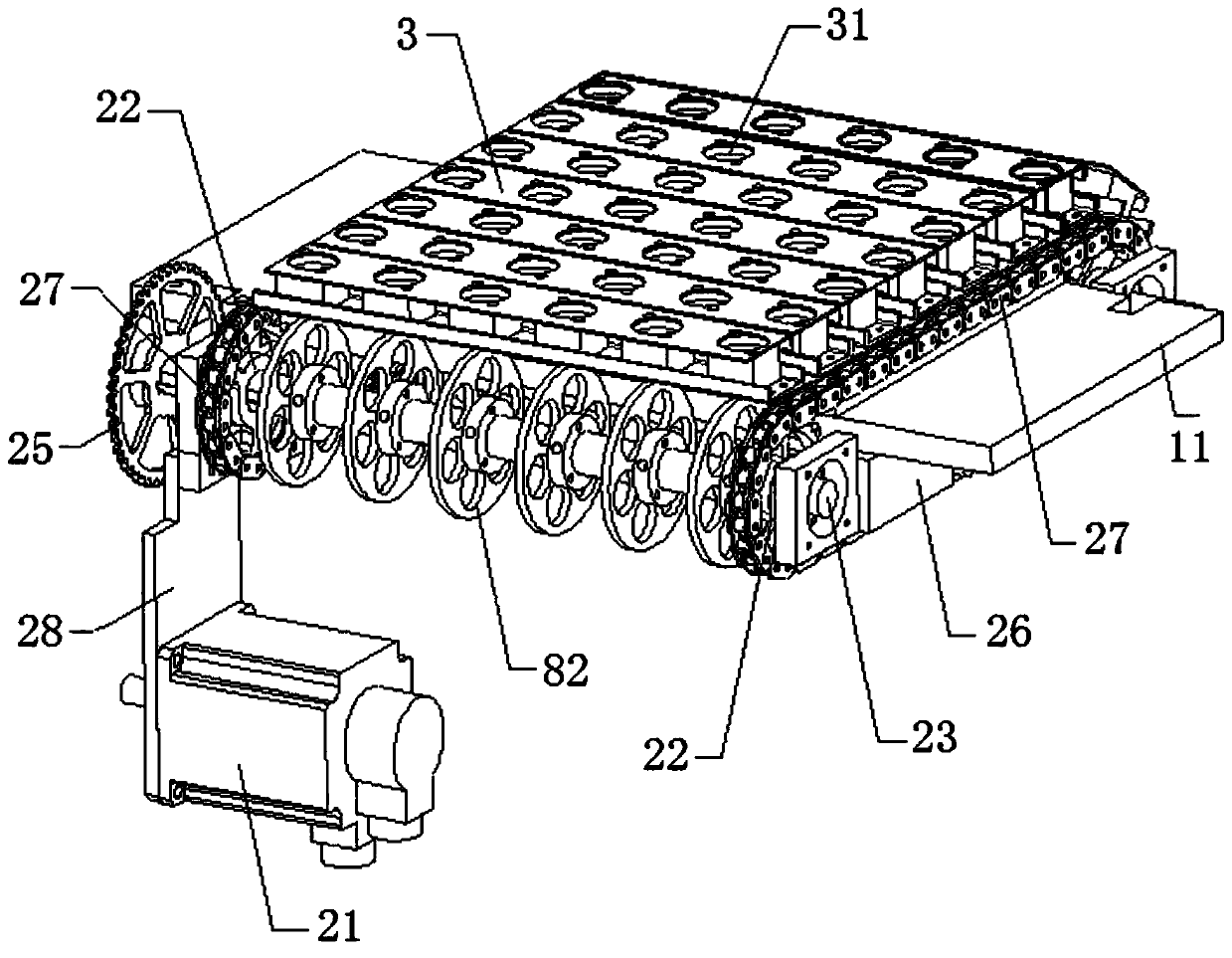 Full-automatic nut opening shell breaking machine