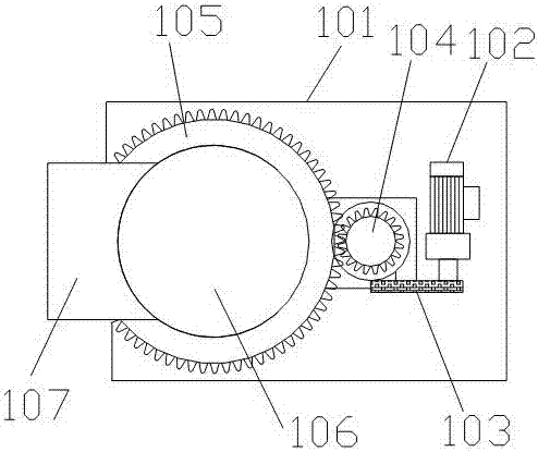 Forming device for seamless outer protective tube for high-density polyethylene prefabricated directly-buried elbow and forming technology thereof