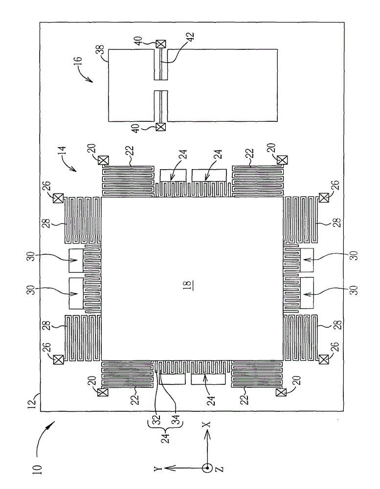 Capacitive accelerometer