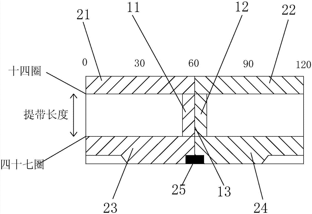 Knitted integrated shoe with knitted tapes and knitting technology of shoe