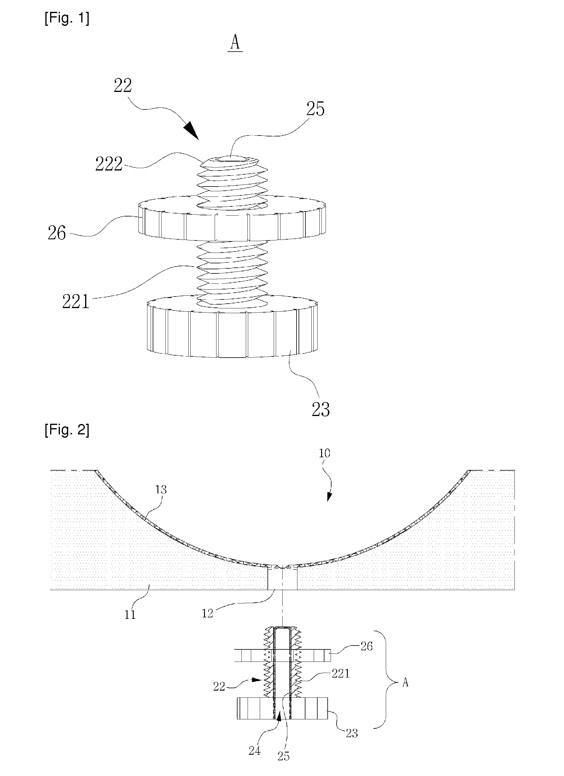 Maxillary sinus membrane lifting device for dental implant