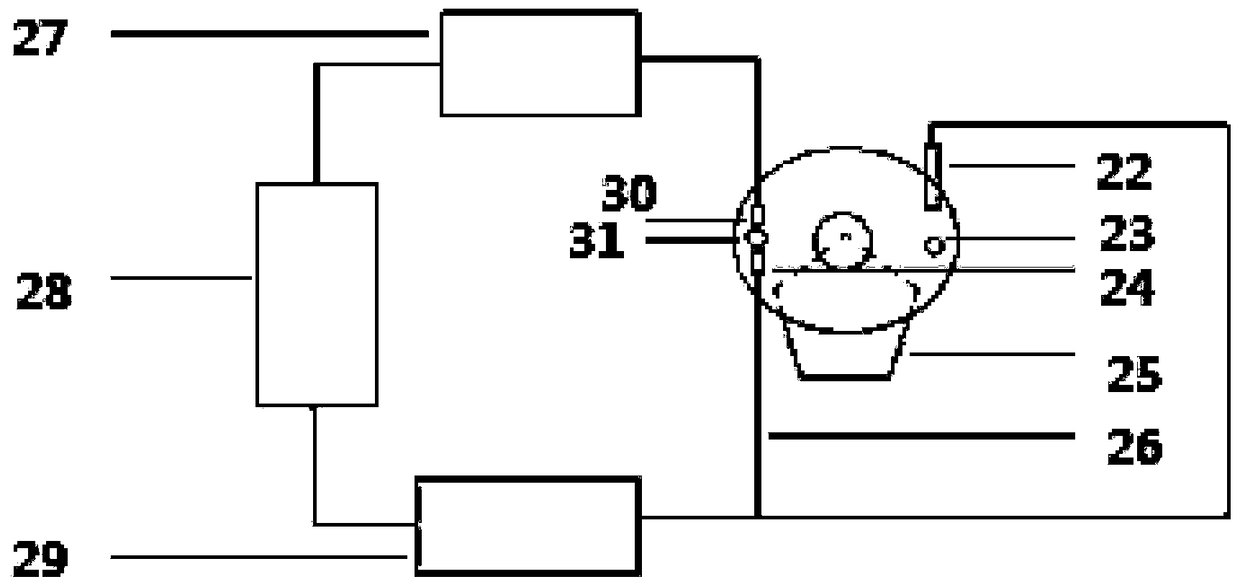 Immunodetection and biochemical detection-based micro-fluidic chip, detector and detection method