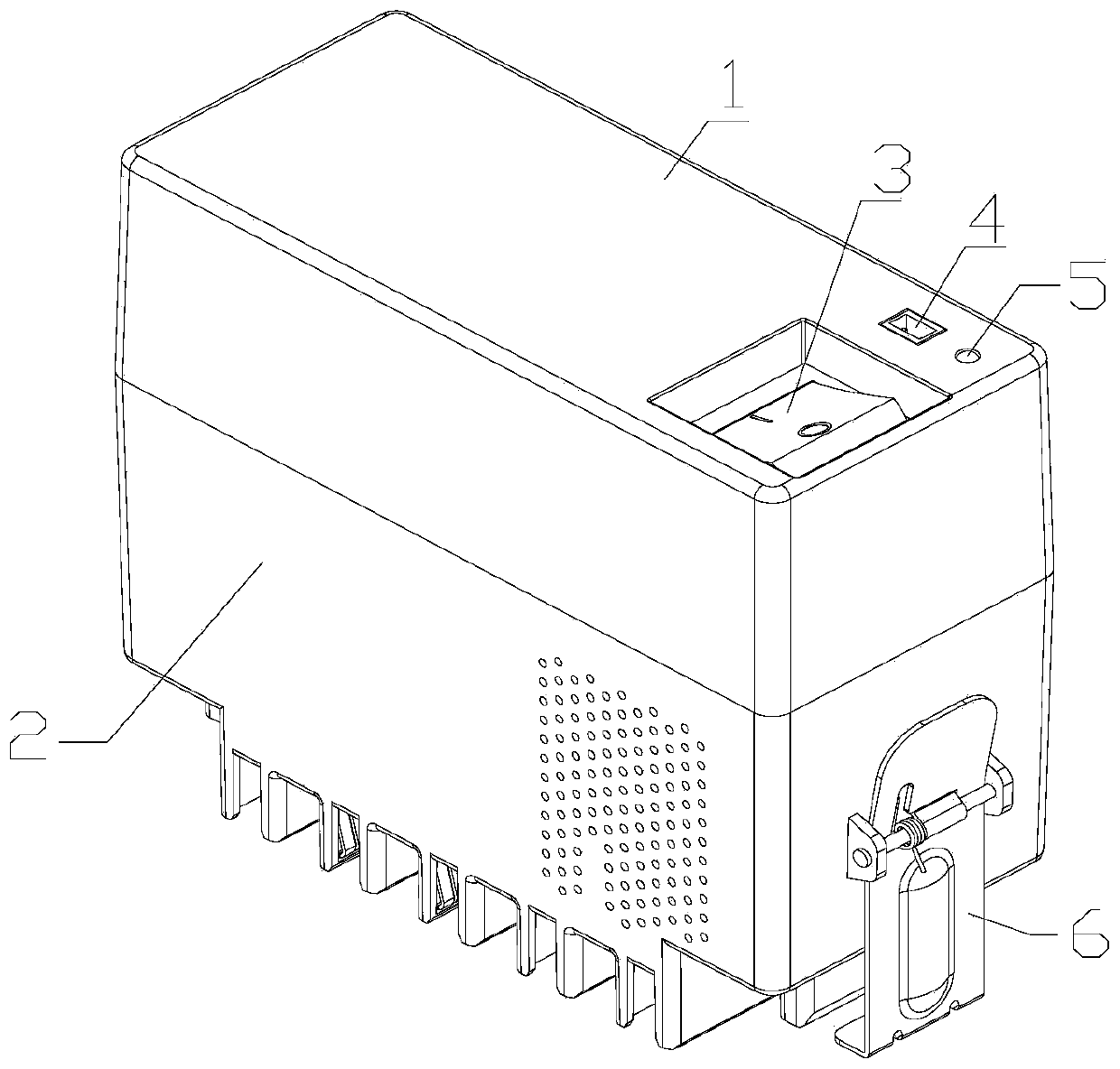 Power supply unit and bus power supply module adopting power supply unit