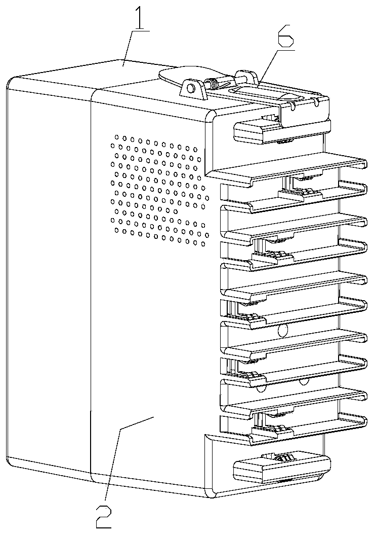 Power supply unit and bus power supply module adopting power supply unit