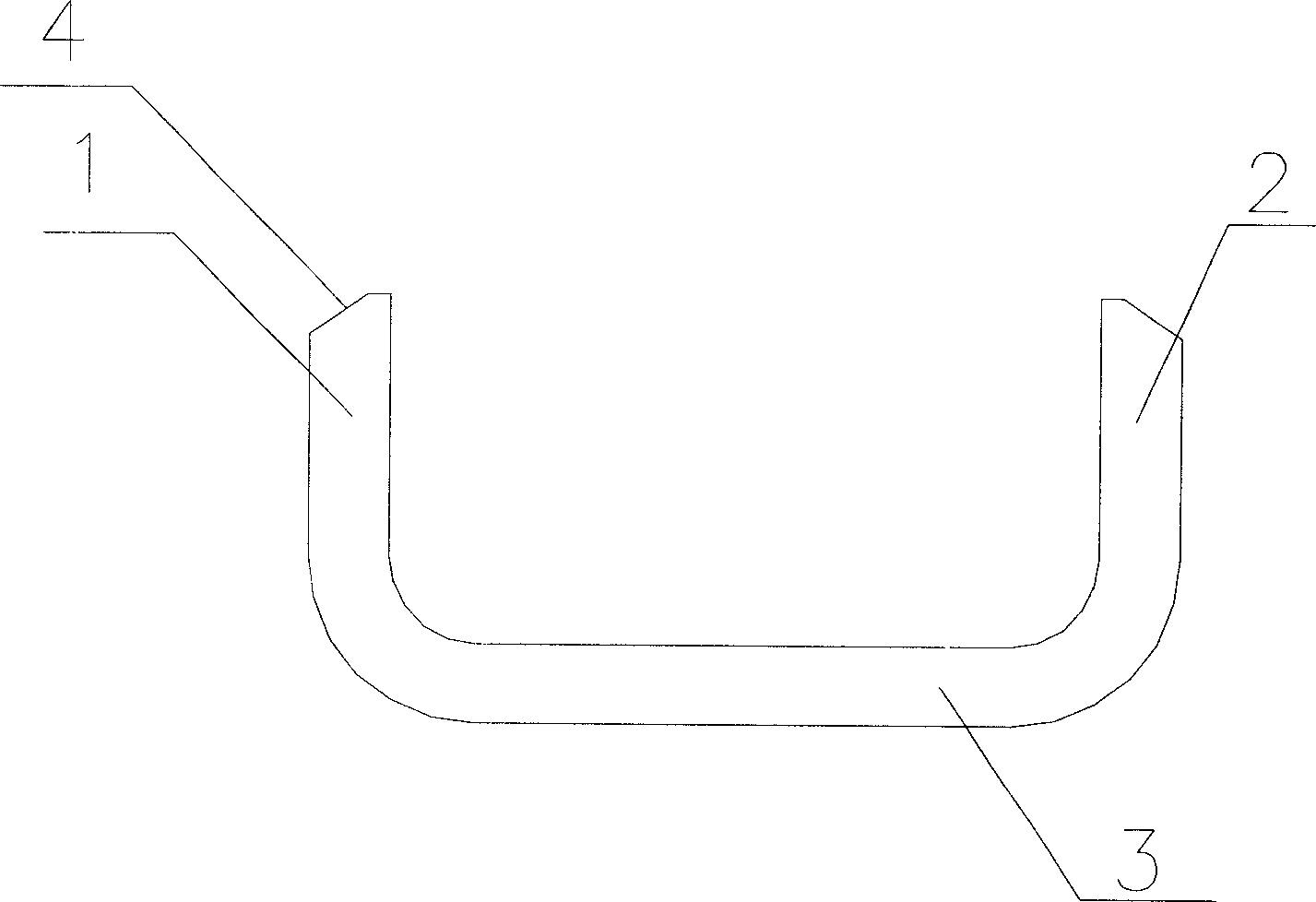 Trailer axle tube steel and its processing method