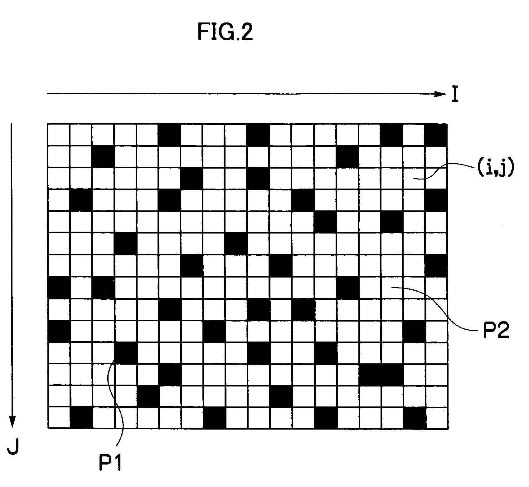 Dot arrangement determination method, program and apparatus, threshold matrix creating method and program, and image forming apparatus