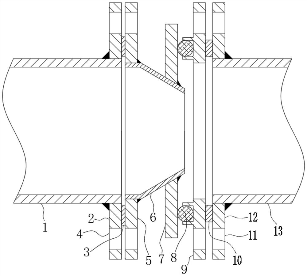 A ladle hot repair dust removal equipment