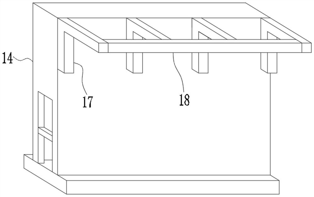 A ladle hot repair dust removal equipment