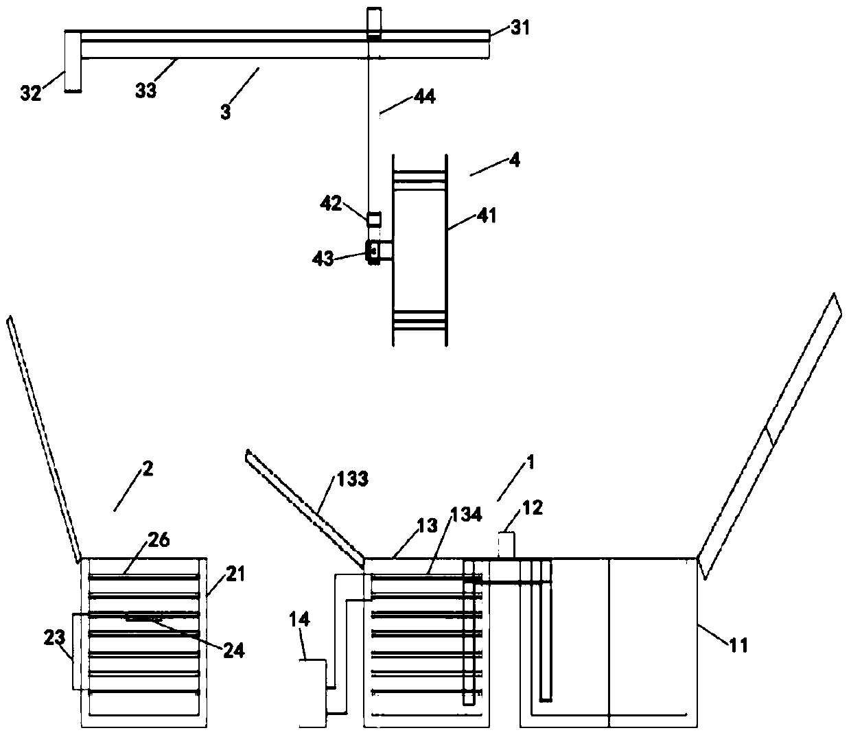 A resin impregnation curing device