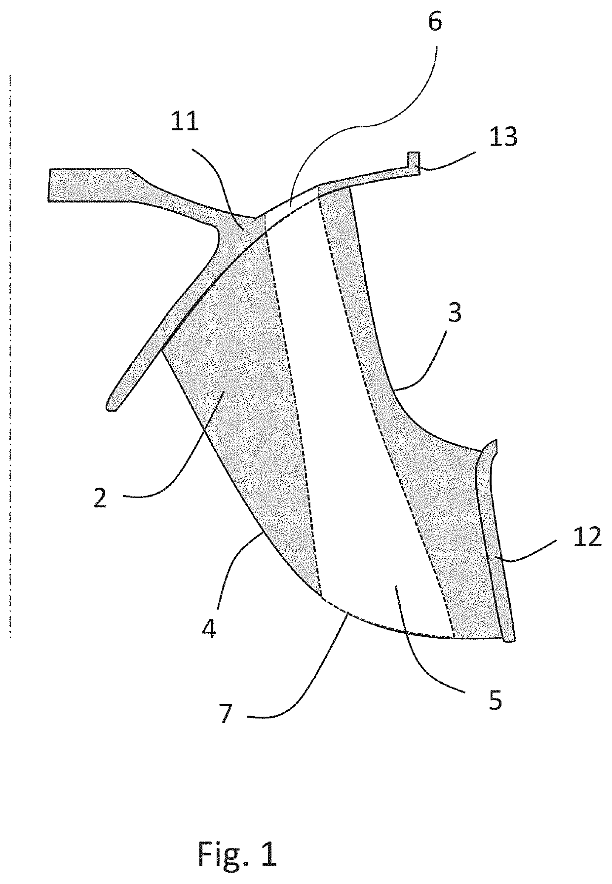 Radial flow runner for a hydraulic machine