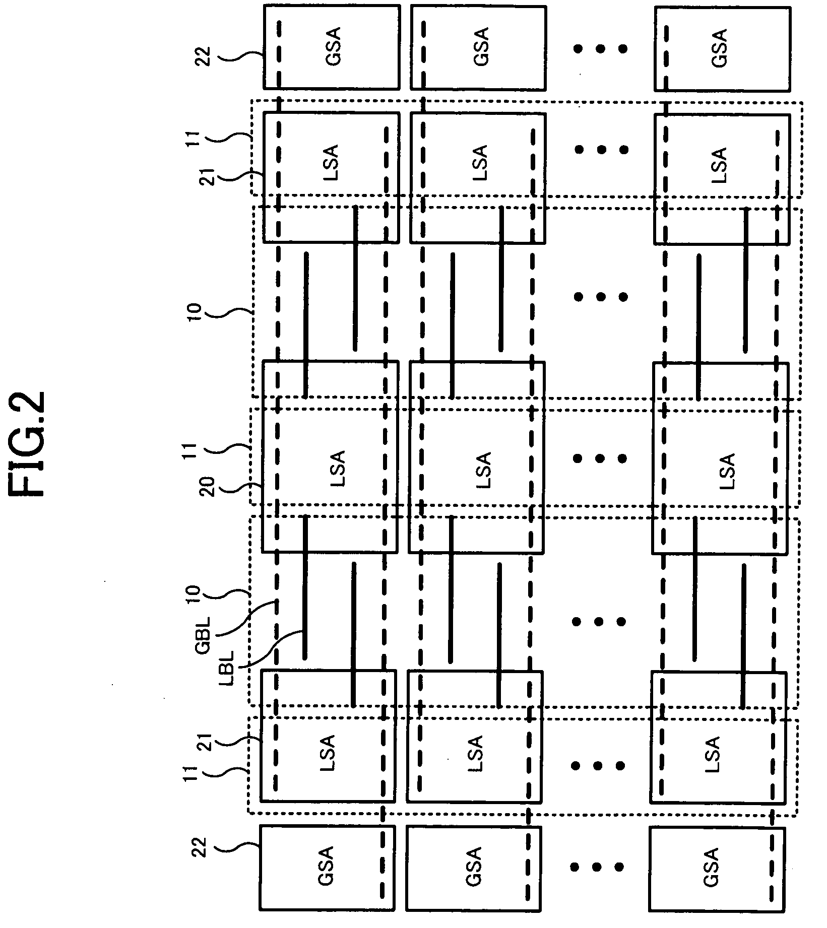 Semiconductor memory device having vertical transistors