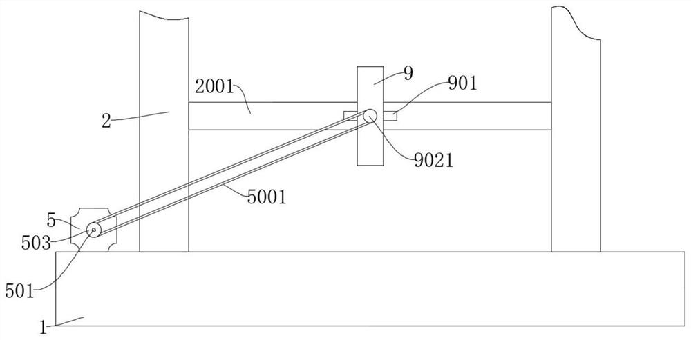 Automatic line cutting machine for ear line, and line cutting method for automatic line cutting machine