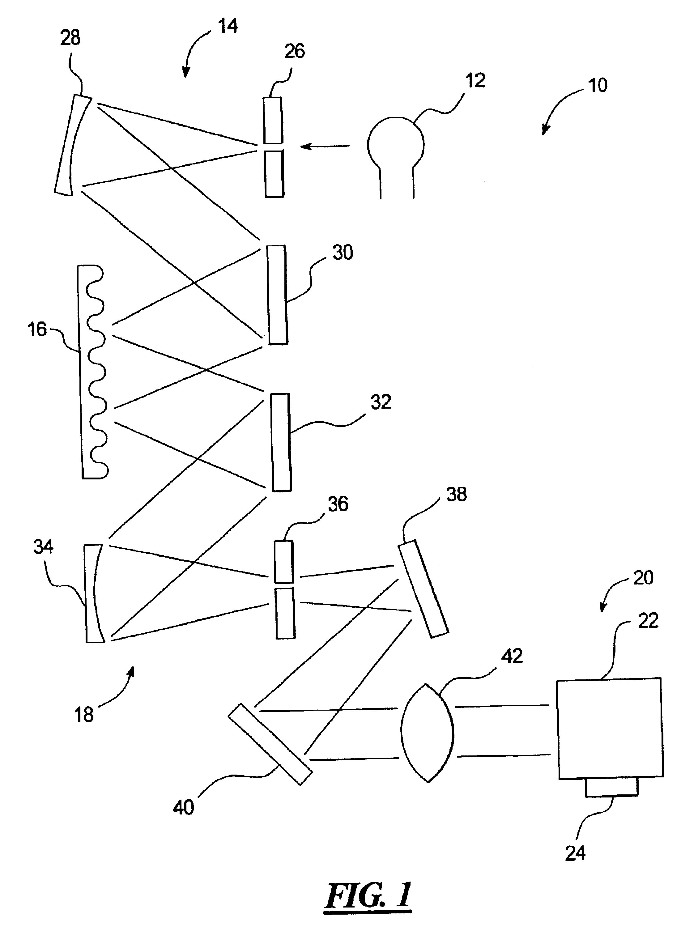 Programmable diffraction grating sensor