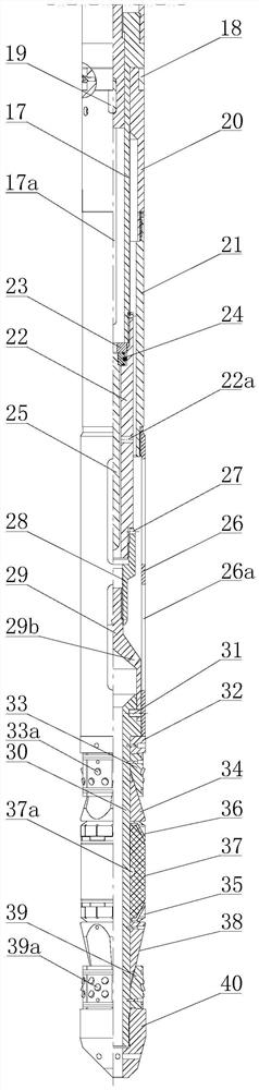 Staged fracturing construction method for long well section