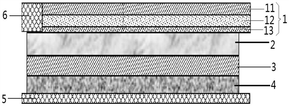 Flame-retardant modified bitumen waterproof coiled material coating material and flame-retardant self-adhesive bitumen waterproof coiled material and preparation method thereof