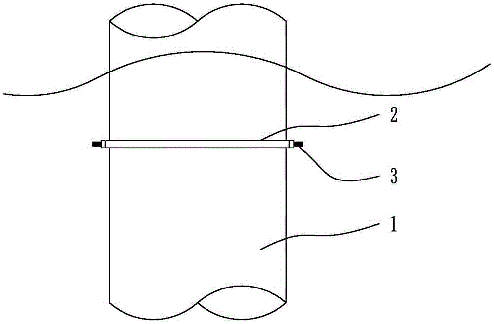 Wave pressure based method for measuring wave parameters and tide level of sea-spanning bridge construction sea area