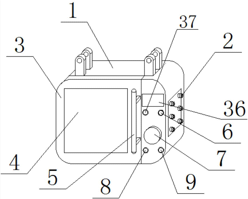 Device for comprehensively activating bacteria by laser and optical fiber